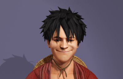 路飞真人版 动漫卡通主角跳舞《极乐净土》