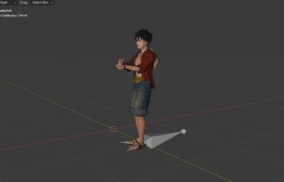 路飞真人版 动漫卡通主角跳舞《极乐净土》