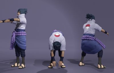 宇智波佐助真人版 抽象忍者虚拟人 男神哥哥