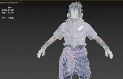 宇智波佐助真人版 抽象忍者虚拟人 男神哥哥