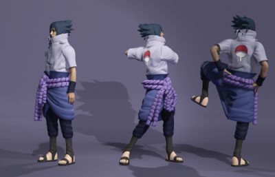 宇智波佐助真人版 抽象忍者虚拟人 男神哥哥