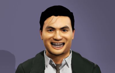 经典港片《英雄本色》发哥 风衣墨镜男神小马哥 数字人