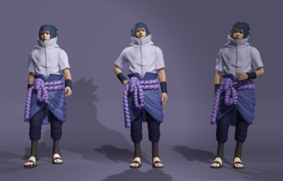 宇智波佐助真人版 抽象忍者虚拟人 男神哥哥