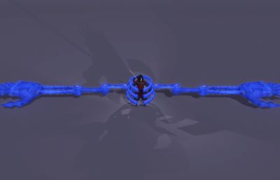 宇智波斑 动漫卡通boss虚拟人 帅哥男神数字人带绑定