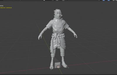 宇智波佐助真人版 抽象忍者虚拟人 男神哥哥