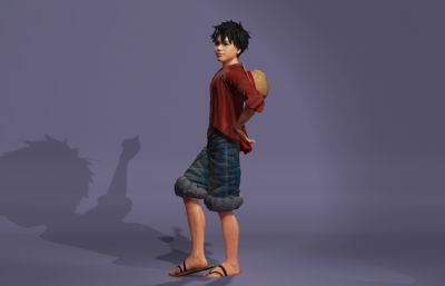 路飞真人版 动漫卡通主角跳舞《极乐净土》