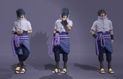 宇智波佐助真人版 抽象忍者虚拟人 男神哥哥