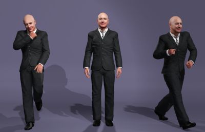 亚马逊创始人贝索斯 光头大亨 直播虚拟人