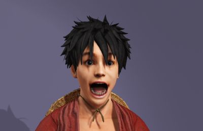 路飞真人版 动漫卡通主角跳舞《极乐净土》