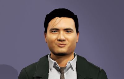 经典港片《英雄本色》发哥 风衣墨镜男神小马哥 数字人