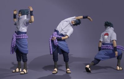 宇智波佐助真人版 抽象忍者虚拟人 男神哥哥