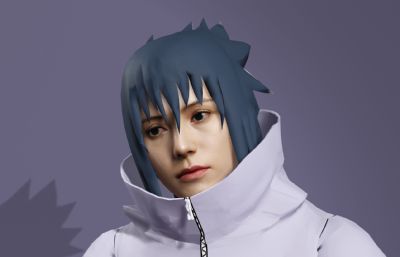 宇智波佐助真人版 抽象忍者虚拟人 男神哥哥