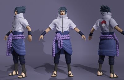 宇智波佐助真人版 抽象忍者虚拟人 男神哥哥