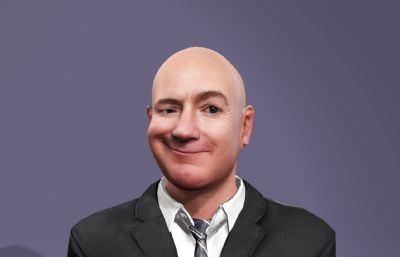 亚马逊创始人贝索斯 光头大亨 直播虚拟人