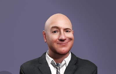 亚马逊创始人贝索斯 光头大亨 直播虚拟人