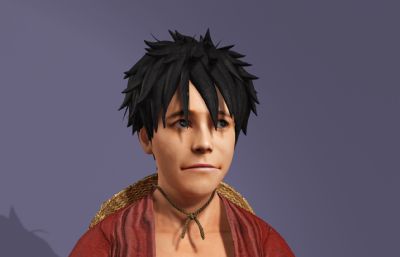 路飞真人版 动漫卡通主角跳舞《极乐净土》