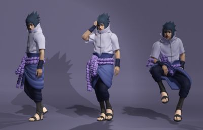 宇智波佐助真人版 抽象忍者虚拟人 男神哥哥