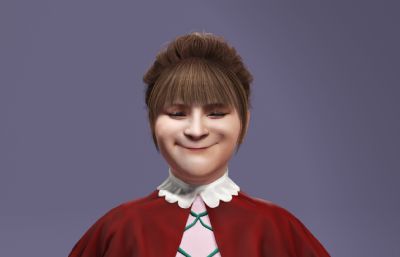 美依礼芽写实模型,比斯姬造型,萝莉数字人跳舞《极乐净土》