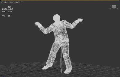 俄罗斯硬汉大帝普京虚拟人 写实政治男性 全身绑定