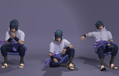 宇智波佐助真人版 抽象忍者虚拟人 男神哥哥