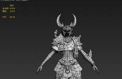 战士男女 游戏男女角色