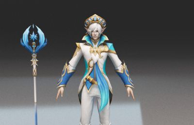 男法师max源文件 三套皮肤