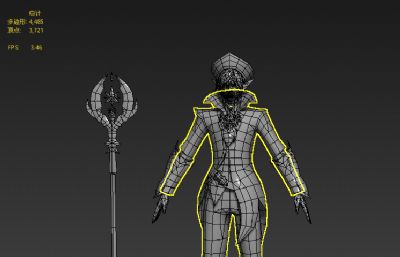 男法师max源文件 三套皮肤