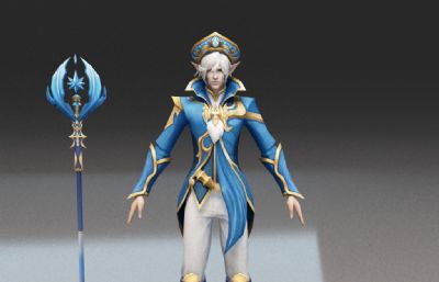 男法师max源文件 三套皮肤