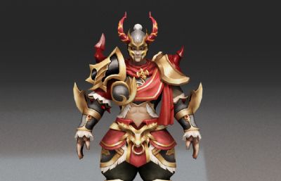 战士男女 游戏男女角色