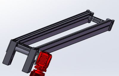 2200kg滚子链输送线320320