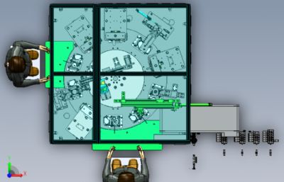 安全带卷收器组装设备