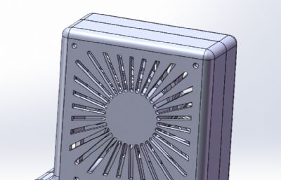 3D打印电风扇