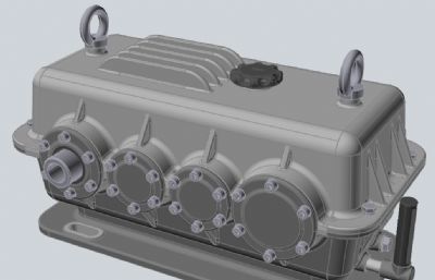 多级齿轮减速箱