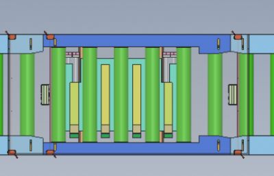 滚筒线定位辅助平台