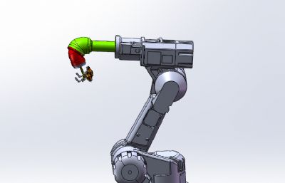 机器人喷涂7轴机械手+喷枪