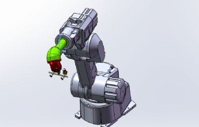机器人喷涂7轴机械手+喷枪