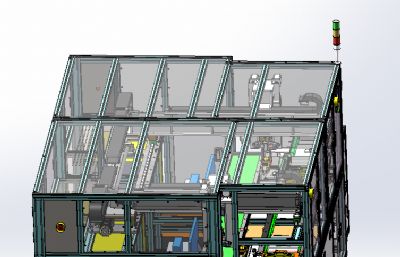 电话自动组装产线