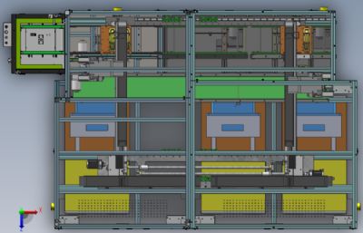 电话自动组装产线