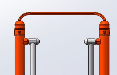 太空漫步健身器材模型