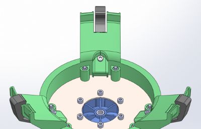 瓶式火箭弹射机构