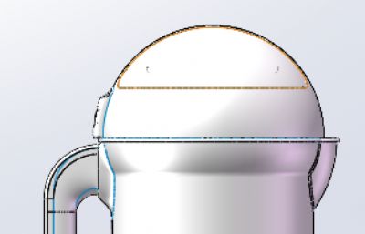 厨房榨汁机模型