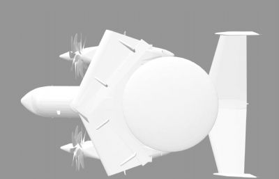 雅克-44舰载预警机（新）,机翼展开和折叠款