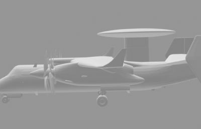 雅克-44舰载预警机（新）,机翼展开和折叠款