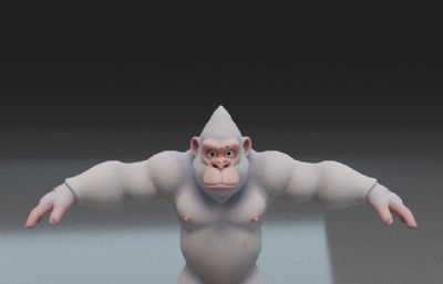 白猿max,fbx模型