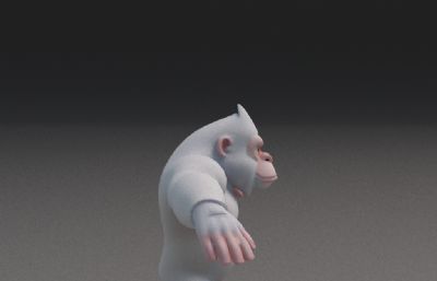 白猿max,fbx模型