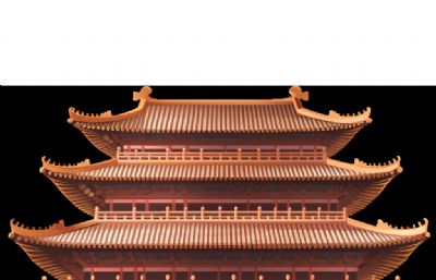 宫殿浮雕模型