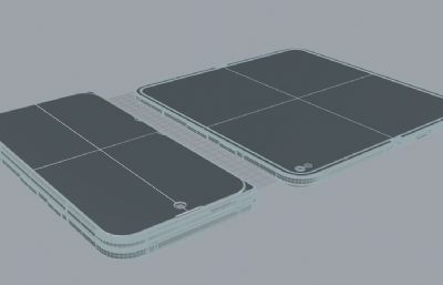 谷歌Pixel 10 Pro Fold手机3D模型