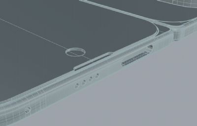 谷歌Pixel 10 Pro Fold手机3D模型