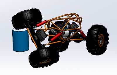 轴向AX10 TCS边缘车架