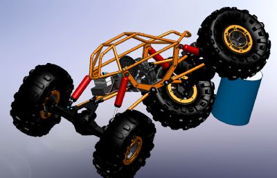 轴向AX10 TCS边缘车架